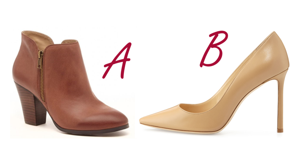 What shoes do you wear with a formal dress in the winter? - Quora